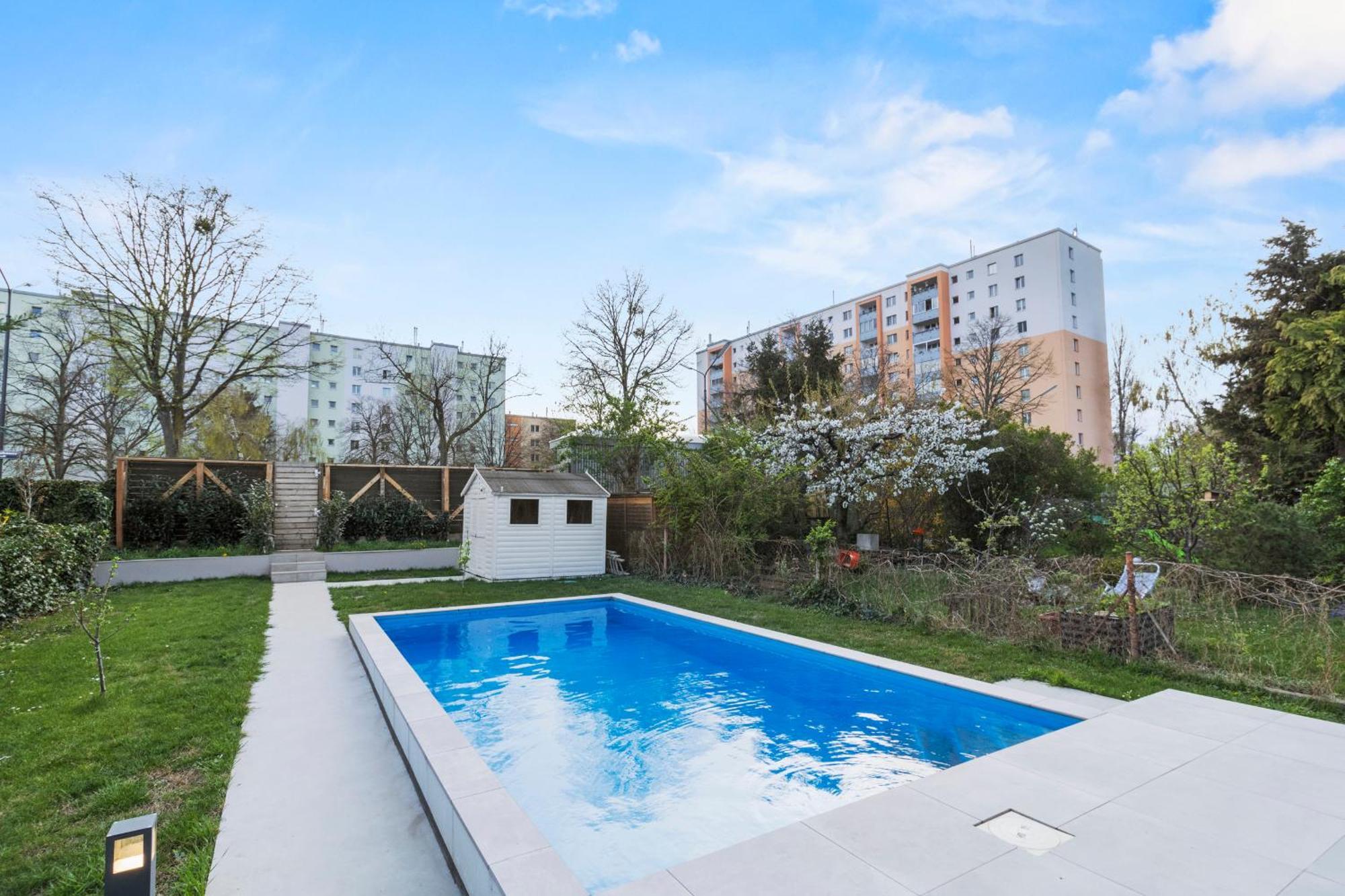 Villa Jaeger Mit Pool In Wien Exterior foto