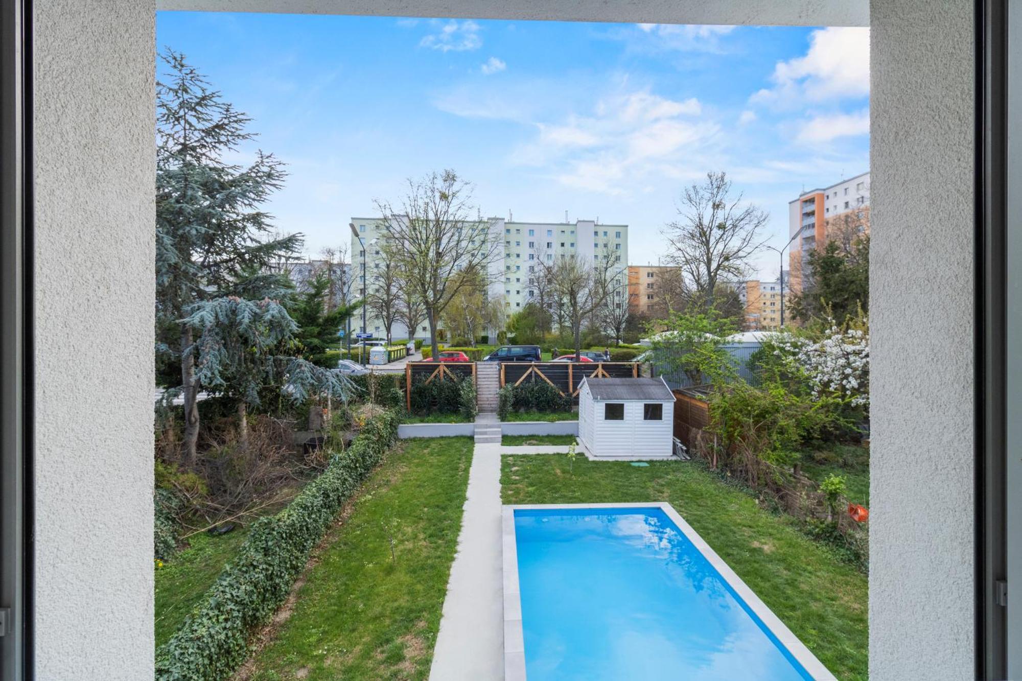Villa Jaeger Mit Pool In Wien Exterior foto