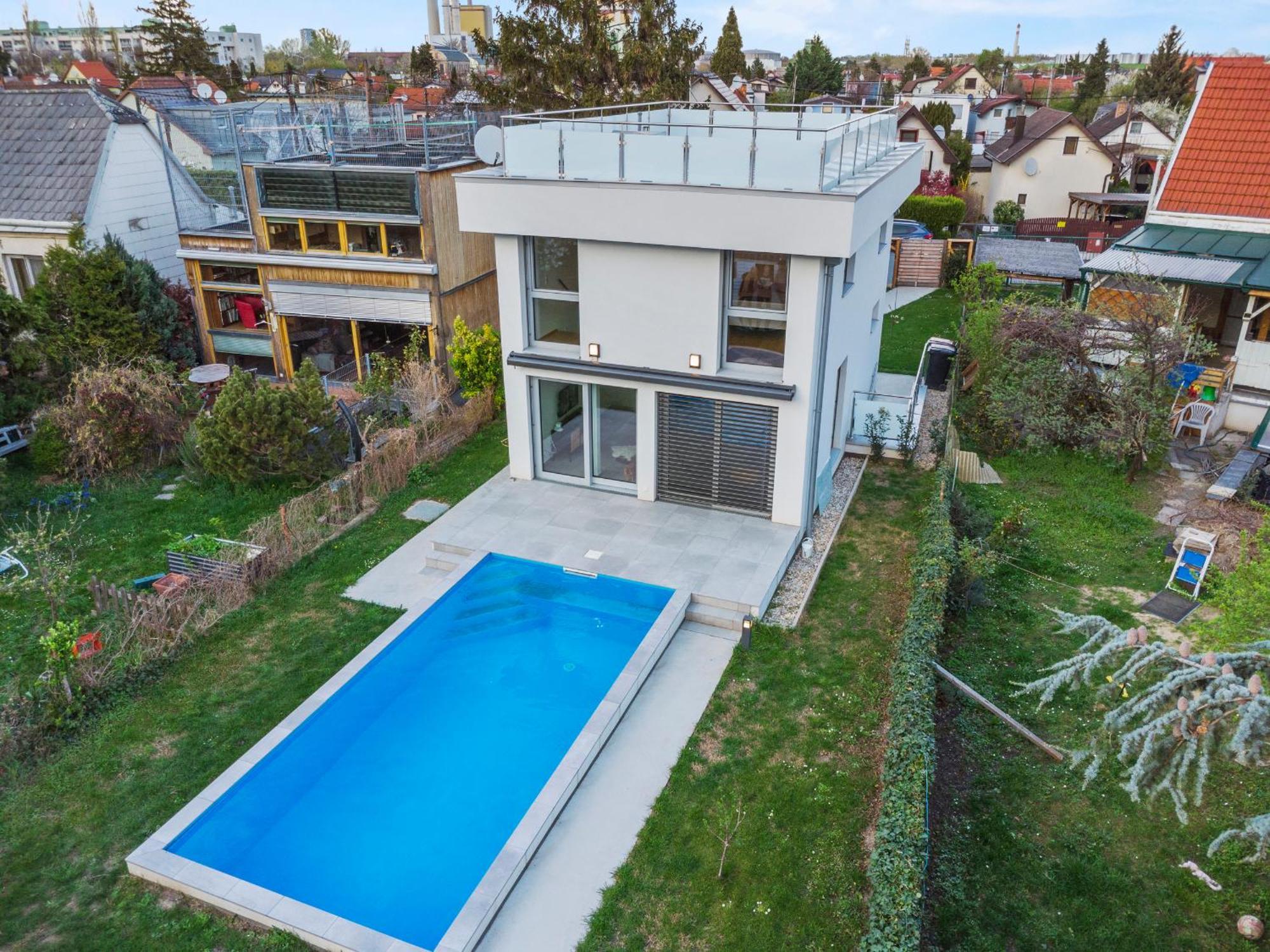 Villa Jaeger Mit Pool In Wien Exterior foto